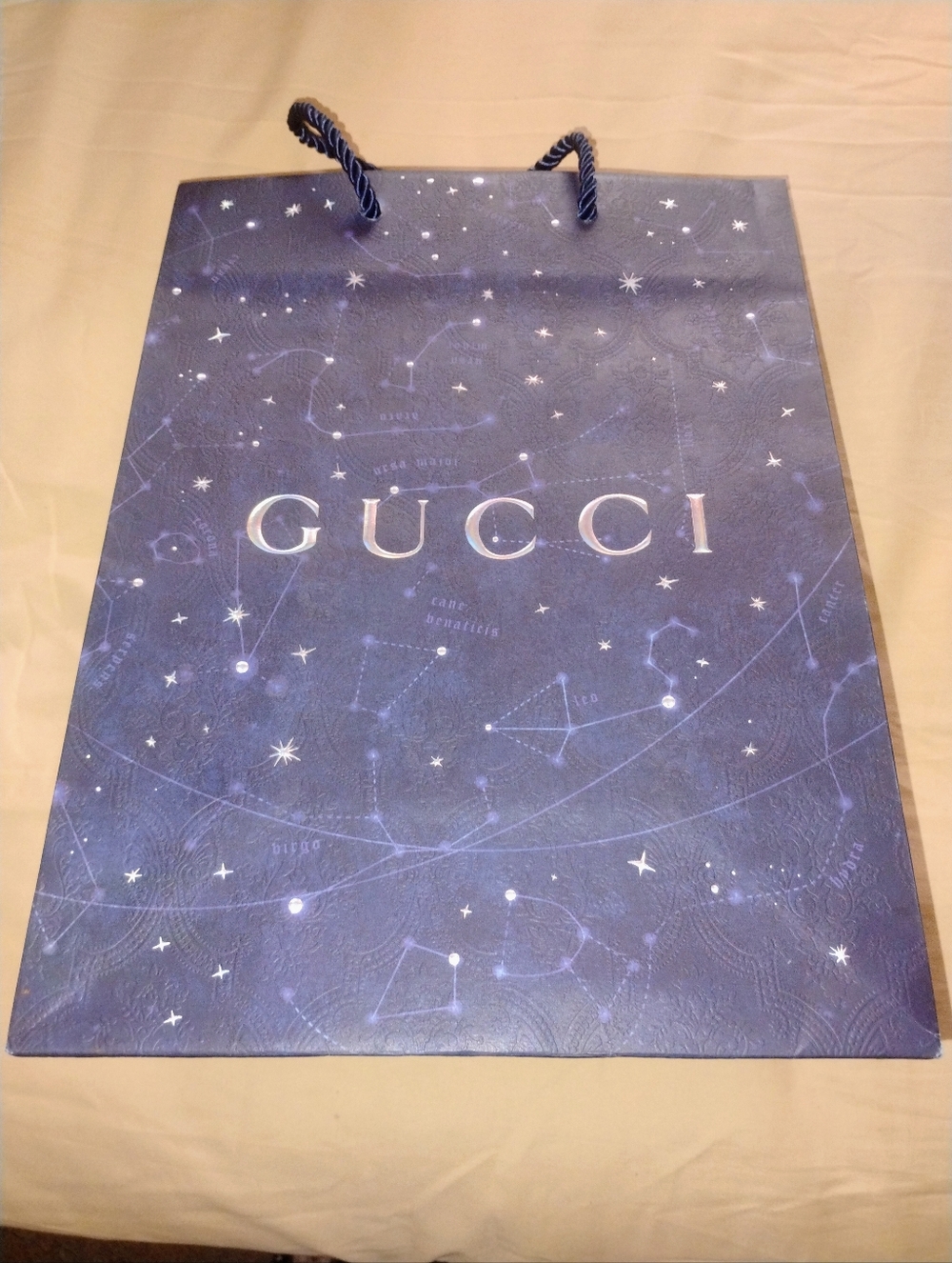 Gucci Navy Constellation Shopping Bag